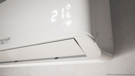 Aer conditionat Cecotec EnergySilence12000 AirClima Connected, 12000 BTU, Wifi, A++, 25 m2, Control dinTelefon, Incalzire, Dezumidificare, 5 moduri si 3 optiuni de operare cu 8 viteze [5]
