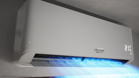Aer conditionat Cecotec EnergySilence12000 AirClima Connected, 12000 BTU, Wifi, A++, 25 m2, Control dinTelefon, Incalzire, Dezumidificare, 5 moduri si 3 optiuni de operare cu 8 viteze [8]