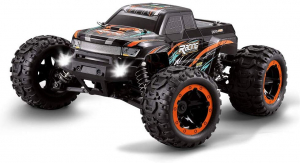 Masina cu Telecomanda Linxtech 16889A Monster Truck 46km/h, Motor Brushless, Off-Road Racing Tractiune 4X4, Scara 1:16 [0]