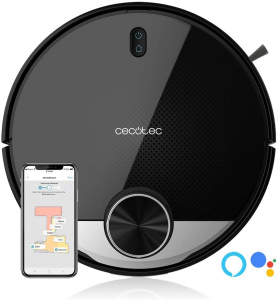 Robot aspirator Cecotec Conga 3290 Titanium 4 in 1, 2300Pa, Laser, Autonomie 150 minute, Rezervor lichide si praf, Functie mop [0]