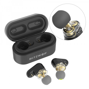 Casti TWS Bluetooth 5.0  True Wireless Blitzwolf BW-FYE7, Dual Dynamic Driver, Bas puternic stereo - Resigilat [3]