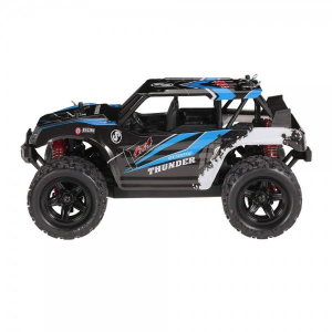 Masina cu Telecomanda Linxtech HS18311 Monster Truck de mare viteza, Off-Road Racing Tractiune 4X4, 36Km/h Scala 1:18 - Albastru [3]