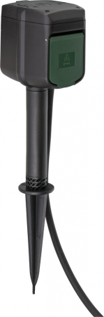 Priza dubla de gradina Brennenstuhl Connect WIFI, IP44, cablu 3m, Tarus, Control aplicatie, Alexa si Google Assistant [1]