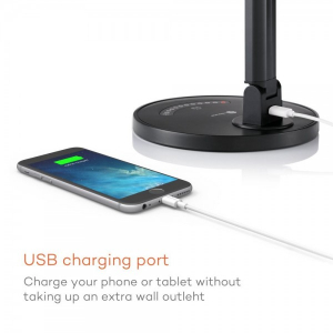 Lampa de birou LED TaoTronics TT DL13 control Touch, 5 moduri, Protectie Ochi -.Negru [4]