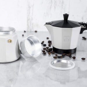 Cafetiera Cecotec Mimoka 600, 300 ml, 6 cani de cafea, inductie, Bej [5]