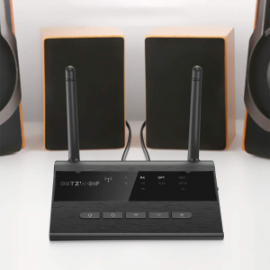 Transmitator si Receptor Audio  BlitzWolf BW-BR5 Bluetooth 5.0, Cablu Optic & Jack 3.5mm, conectare multipla [6]