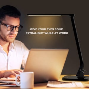 Lampa de birou LED TaoTronics TT-DL01 control Touch, 4 moduri, 14W, USB [5]