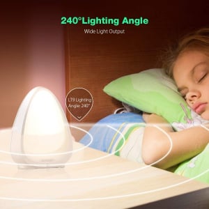 Lampa de Veghe BlitzWolf cu reglare touch a Intensitatii, lumina in diferite culori [5]