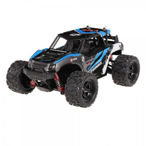 Masina cu Telecomanda Linxtech HS18311 Monster Truck de mare viteza, Off-Road Racing Tractiune 4X4, 36Km/h Scala 1:18 - Albastru [5]