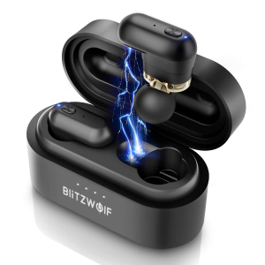 Casti TWS Bluetooth 5.0  True Wireless Blitzwolf BW-FYE7, Dual Dynamic Driver, Bas puternic stereo - Resigilat [1]