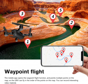 Drona KK12 GPS,  camera 1080p cu transmisie Wifi pe smartphone, Geanta transport [9]