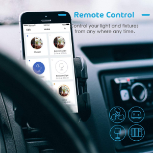 Intrerupator Smart Meross MSS550 WiFi, 2 sensuri [8]