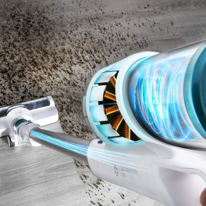 Aspirator vertical cu acumulatori 3 in 1 Cecotec Conga RockStar 100 Vital, acumulator 25.9 V, 2.5Ah, Li-Ion, Accesorii spatii inguste si tapiterie, autonomie 50 min [4]