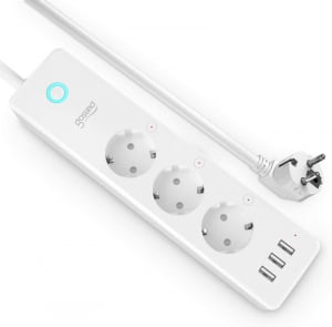 Prelungitor Smart Gosund P1 Plus, Wifi, 15W. 3A [1]