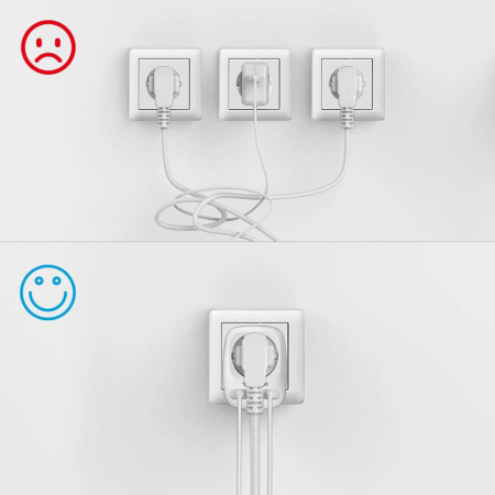 Adaptor Tessan TS-611-DE, 2xUSB - 2,4A, 13A [1]