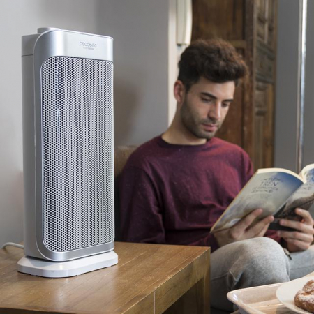 Aeroterma ceramica Cecotec Ready Warm 6250, 2000W, termostat, 3 moduri de functionare, protectie cadere si supraincalzire, oscilatie 90º [3]