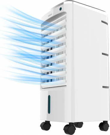 Casa si Gospodarie - Aparat de aer conditionat pe apa Cecotec EnergySilence 3500 Compact, 65W, capacitate 3.5L, 3 viteze, telecomanda, pastile racire
