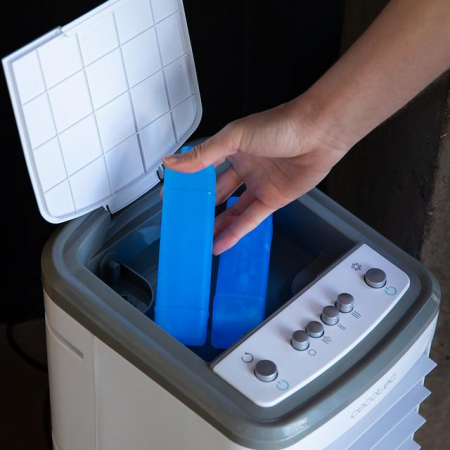 Aparat de aer conditionat pe apa Cecotec EnergySilence 3500 Compact, 65W, capacitate 3.5L, 3 viteze, pastile racire - RESIGILAT [9]