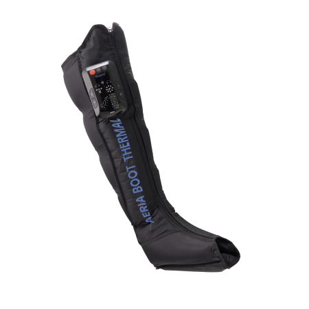Beauty - Aparat de masaj pentru picioare RENPHO Aeria Boot Thermal R-WML01, compresie aer 360°, incalzire, acumulator reincarcabil, 8 moduri, 8 intensitati, negru