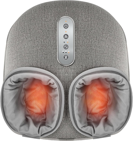 Masaj - Aparat de masaj picioare Medcursor A02-FM04, Masaj Shiatsu, caldura, compresie aer cu 2 niveluri, 3 moduri