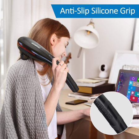 Aparat de masaj Renpho EM2018C, Spate, Gat, Sold, Picioare, Talpi, 4 moduri 5 viteze, 5 capete [5]