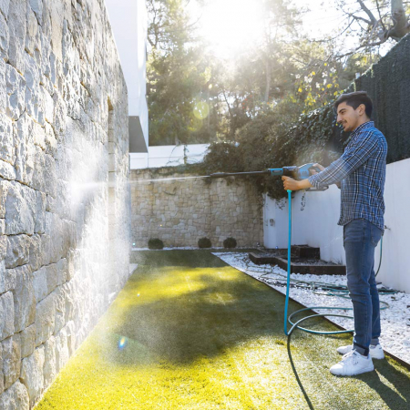 Aparat de spalat cu presiune Cecotec HydroBoost 10200 Liberty Pro, Baterie cu autonomie 55 minute, 180 W, 24 bar, 180 l/h, Moduri Eco, Turbo, Accesorii incluse [5]