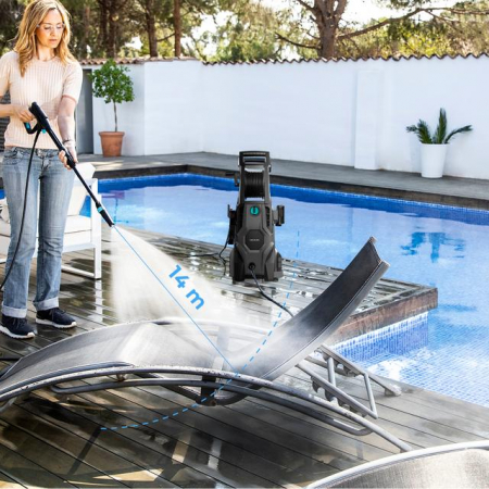 Aparat de spalat cu presiune Cecotec HydroBoost 2400 AdvanceClean, 180 BAR, 480 L/h ,2400 W, Accesorii incluse - Copie [4]