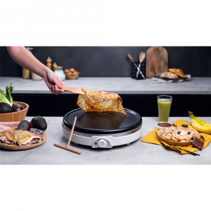 Aparat pentru preparat clatite Cecotec Fun Crepestone XL INOX, 38 cm, 1350 W [6]