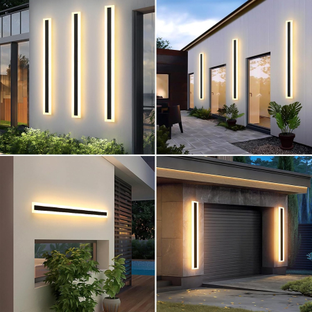 Aplica de perete LED Rovo 2835-120, Exterior/Interior, 120CM, 36W, Lumina calda, IP65 [4]