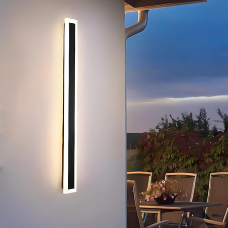 Aplica de perete LED Rovo 2835-80, Exterior/Interior, 80CM, 24W, Lumina calda, IP65 [2]