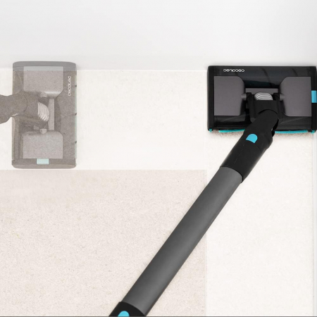 Matura electrica aspirator de mana 2 in1 Cecotec 2100 Twice Max, perie dubla, 20 kPa, 210 W, 45 minute, accesorii incluse [4]