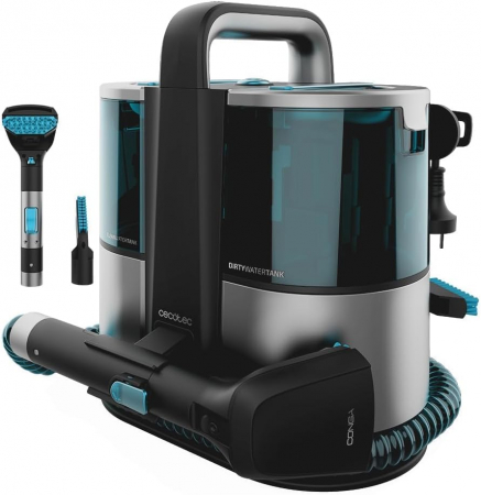 Gospodarie - Aspirator cu spalare Cecotec Conga 4000 Carpet&Spot Clean XL, 400W, putere aspirare 12kpa, rezervor apa/detergent, rezervor apa murdara, curatare covoare, tapiterie, saltele, pulverizare