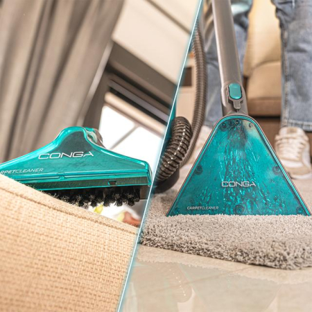 Aspirator cu Spalare Conga CarpetClean 10000 EasyHome, 800 W, 16 kPa, Curatare cu apa, Canapea, Mocheta, Geamuri, Auto [8]