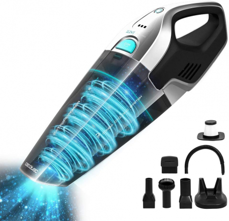 Aspiratoare - Aspirator de mana Cecotec Conga Immortal ExtremeSuction, 75W, 5.5 kPal, Baterie Li-Ion 11.1 V, 2200 mAh, autonomie 20 min
