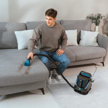 Aspirator cu spalare Cecotec Conga 5000 Carpet&Spot Clean XX, 650W, putere aspirare 12kpa, rezervor apa/detergent, rezervor apa murdara, curatare covoare, tapiterie, saltele, pulverizare [1]
