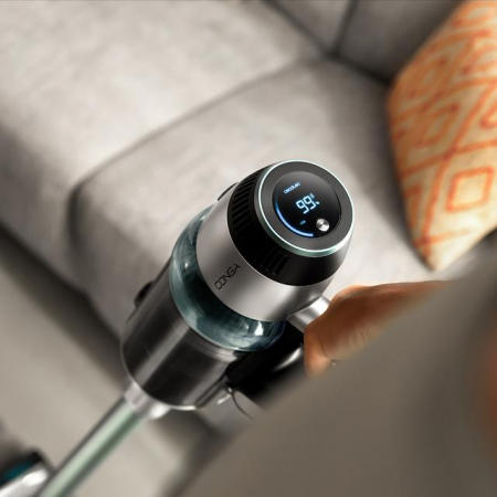 Aspirator vertical 3 in 1 Cecotec Conga RockStar 1600 Titanium, Putere 680W, 4 moduri, 29,6V Li-Ion, Autonomie 75m, Rezervor 600ml [11]