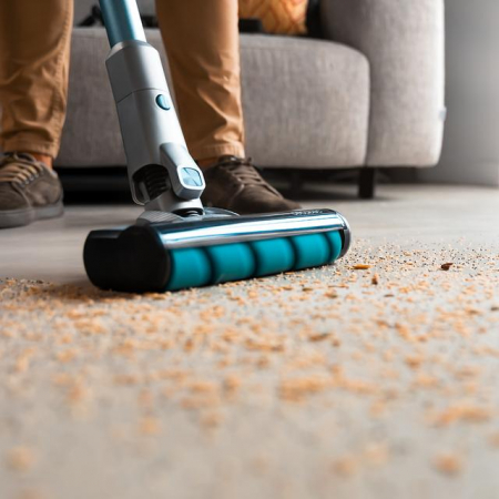 Aspirator vertical 3 in 1 Cecotec Conga RockStar 1600 Titanium, Putere 680W, 4 moduri, 29,6V Li-Ion, Autonomie 75m, Rezervor 600ml - Resigilat [8]