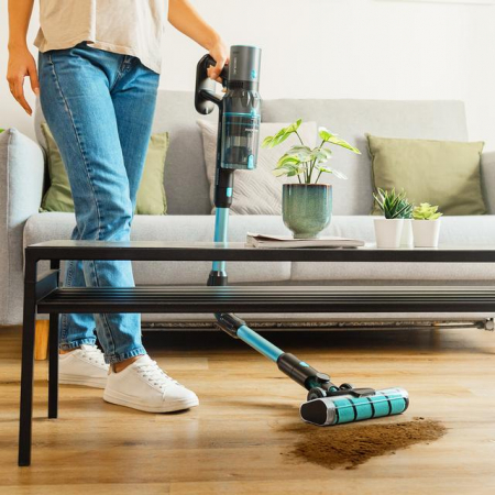 Aspirator vertical 3 in 1 Cecotec Conga Rockstar 3500 Storm Flex Animal, 500W, 33.6V Li-Ion, 30 kPa, Mop, Autonomie 70min, accesorii incluse [10]