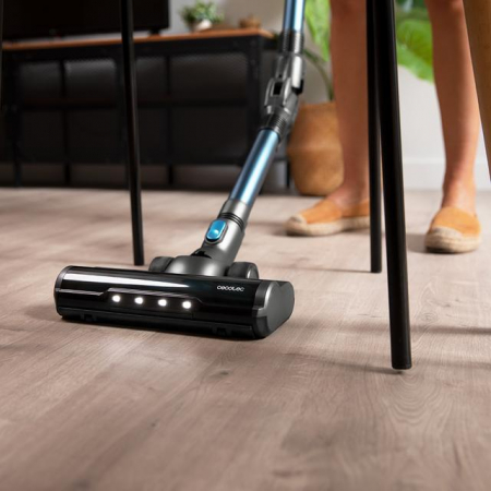 Aspirator vertical 3 in 1 Cecotec Conga RockStar 890 Advance ErgoFlex, Putere 480W, 37V Li-Ion, 2 perii, 30kPa, Autonomie 100m, Rezervor 700ml [2]