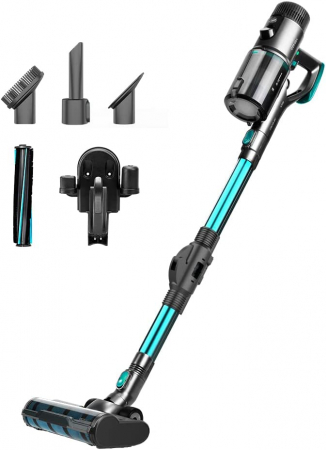 Aspirator vertical 3 in 1 Cecotec Conga RockStar 890 Advance ErgoFlex, Putere 480W, 37V Li-Ion, 2 perii, 30kPa, Autonomie 100m, Rezervor 700ml [0]