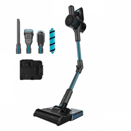 Aspirator vertical 3 in 1 Conga Rockstar Nonstop Wet, Putere 215W, 22.2V Li-Ion, 12kPa, Autonomie 40min, Rezervor 500ml [0]