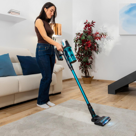 Aspirator vertical Cecotec Conga Rockstar 1500 Horizon X-Treme, 215W, autonomie 60min, acumulator 33,6 V, rezervor 600ml - Resigilat [3]