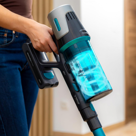 Aspirator vertical Cecotec Conga Rockstar 1500 Horizon X-Treme, 215W, autonomie 60min, acumulator 33,6 V, rezervor 600ml [5]