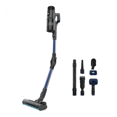 Aspiratoare - Aspirator vertical 4 in 1 Cecotec Conga Rockstar 6500 Century ErgoWet Animal, 630W, 37V Li-Ion, 30 kPa, Mop, Autonomie 100min, accesorii incluse