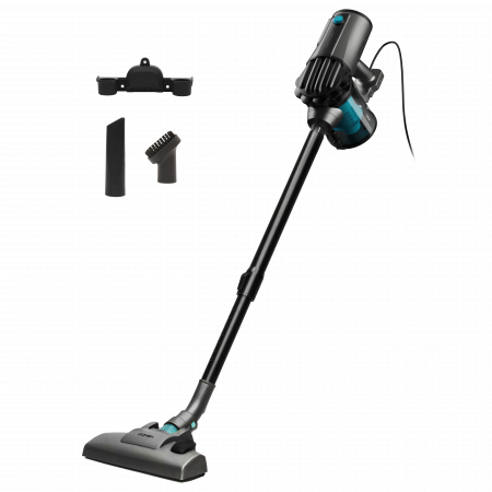 Aspiratoare - Aspirator ciclonic 2 in 1 Cecotec ThunderBrush 560, Putere 600W, Rezervor 500ml, Tehnologie 180  º, cablu 4.5m, Negru - RESIGILAT