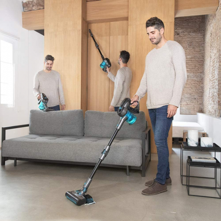 Aspirator vertical Cecotec Conga RockStar 700 Ultimate ErgoWet 4 in 1, 25.9V, autonomie 65 min, flexibil, putere aspirare 24 KPA, tehnologie ciclonica, functie mop, accesorii incluse [11]