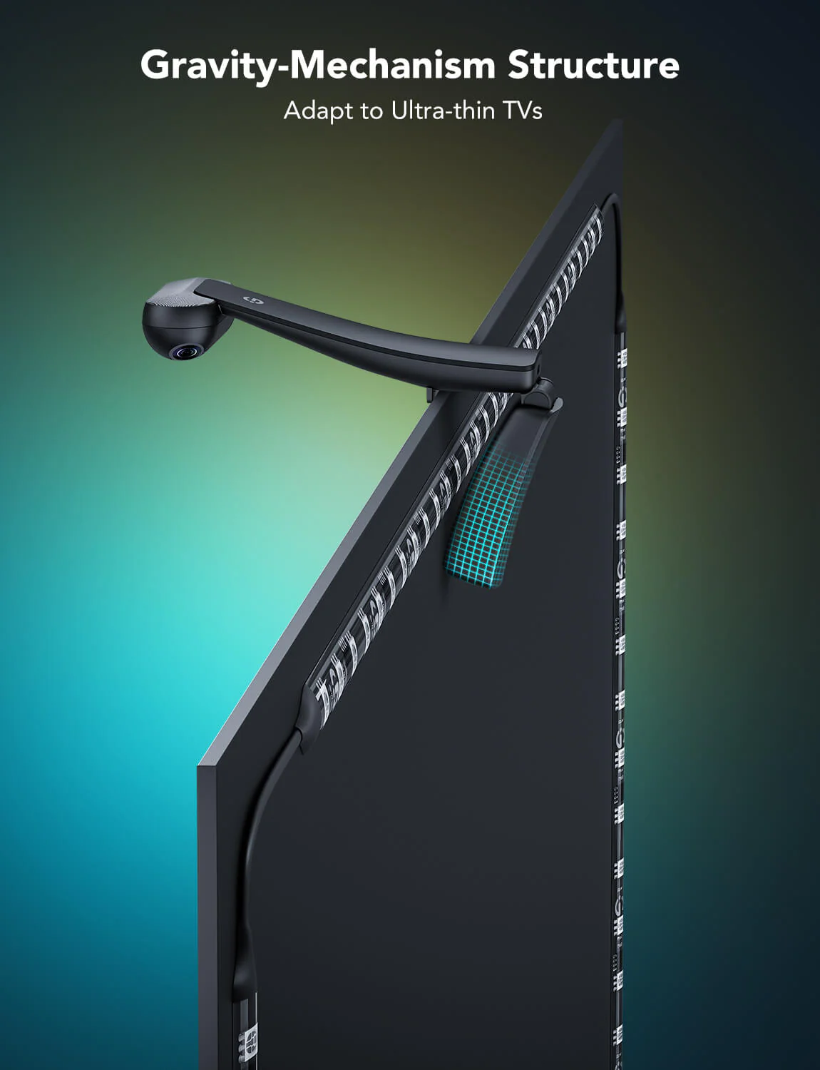 Banda LED Govee H605C Envisual TV Backlight T2 RGBIC, Wi-Fi+Bluetooth, Dual Camera, 75-85 inch, 60 LEDs/m [2]