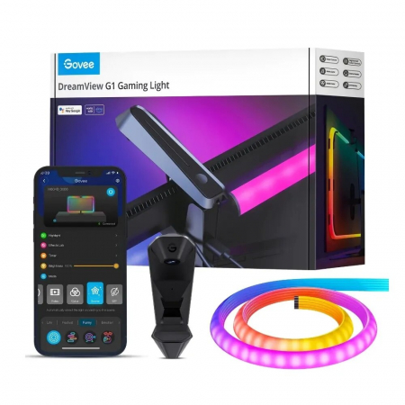 Casa si Gospodarie - Banda LED Govee H604B Dreamview G1, RGBIC, Wi-Fi, Suport pentru control vocal, Peste 42 de moduri de scena