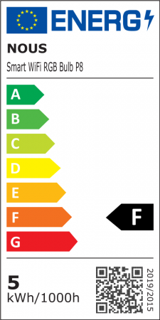 Bec LED RGB Smart NOUS P8, GU10, Control din aplicatie [7]