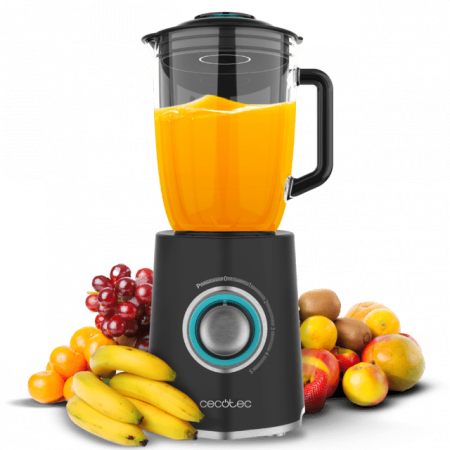 Casa si Gospodarie - Blender Cecotec Power Black Titanium 2000MAX Mix Go, 20000 W, Zdrobire gheata, Bol sticla 1.5L